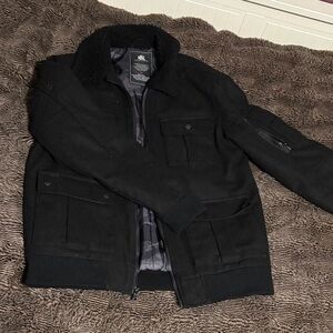 Rock & Republic Black Bomber Jacket